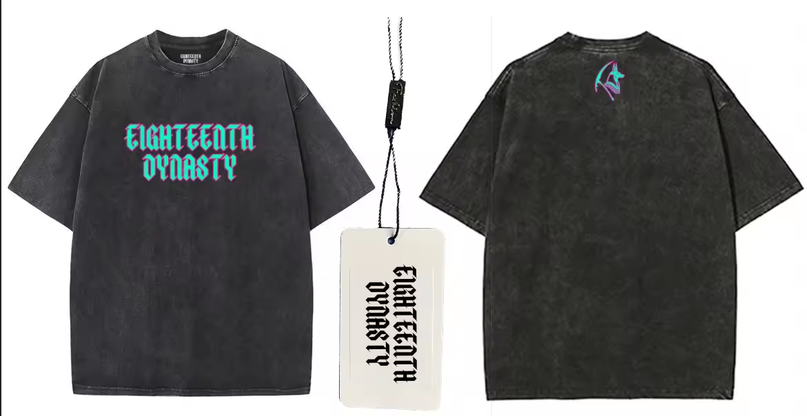 Gothic Acid Tee - Black